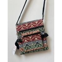 ราคา กระเป๋าสะพายข้างปักลายจากเวียดนาม ของใหม่ สายสะพายปรับความยาวได้ งานแฮนด์เมดจากเวียดนาม (22928396231)