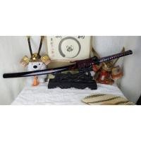 ราคา ดาบซามูไร ใบดาบแดง ฮาม่อนยิงขุ่น เหล็กสปิง9260 (3705916843)