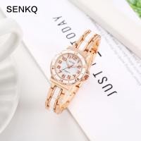 ราคา นาฬิกาผู้หญิง Senkq กันน้ํา แฟชั่น นาฬิกาควอตซ์ขนาดเล็ก รุ่น T41 (25129252818)