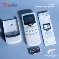ราคา รีโมทแอร์ Star Aire (แท้ศูนย์) รีโมทแอร์พร้อมฐานเสียบรีโมท Model R-601 (สามาถใช้แทนยี่ห้ออื่นได้ รุ่นที่รีโมทเหมือนกัน) (20093029955)