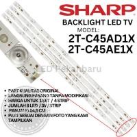 ราคา SHARP 45 INC LED TV BACKLIGHT 2T-C45AD1X 2T-C45AE1X 2T-C45ADIX 2T-C45AEIX C45AEIX C45AD BL 8K 3V CONCAVE LENS LAMP (42870835617)