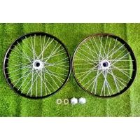 ราคา วงล้อรถเข็นสำเร็จรูป ขอบ 26X2 1/2 (1 คู่) พร้อมดุมแป๊บ + ซี่ลวด + ฝาปิด+แหวน สินค้าใหม่สั่งตรงจากโรงงาน มีจำนวนจำกัด (6875781628)