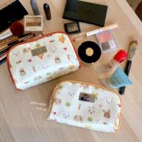 ราคา Cosmetic Bag กระเป๋าเครื่องสำอางค์ผ้าเคลือบกันน้ำ ลายPeter Rabbit (1746974888)