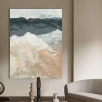 ราคา ภาพวาด E ภาพวาดสีน้ํามันวาดด้วยมือ |< South Style North Alley > ห้องนั่งเล่นสไตล์เงียบภาพวาดตกแต่งทางเข้าภาพวาดสีน้ํามันนามธรรม (42973912503)