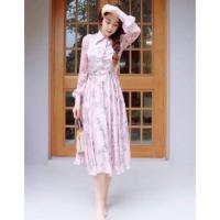 ราคา เดรสแบบคุณเป้ย ปานวาด งานป้าย Orange Juice (782245306)