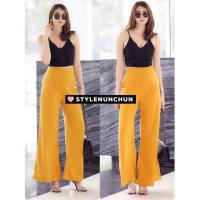 ราคา กางเกงขาม้ากระดุมหน้าเอวสูง (1874909840)