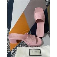 ราคา Used Gucci rubber slide sandals sz.38 (10332192234)