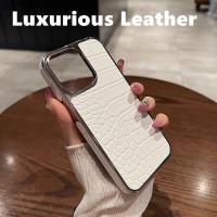 ราคา เคสโทรศัพท์มือถือหนัง ชุบไฟฟ้า กรอบลายหลามตัด สําหรับ Iphone 12 13 14 Pro Max Plus IPHON 12 13 14 Promax (16197973039)