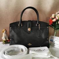 ราคา COACH รุ่น Mercer Satchel 30 In Grain Leather 37575/Black (942766735)