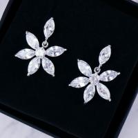 ราคา Miss Earring ต่างหูห้อยดอกไม้ เพชร CZ สวยหวาน เพขรวิบวับ พร้อมส่ง (142455197)