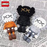 ราคา Chamaa Nanoblock Size XL BearBrick Jumbo เลโก้ ตัวต่อ นาโนบล็อก Kaws art Kaw 68214 68215 68216 (24047092168)