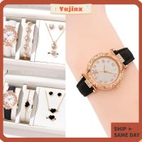 ราคา YUJINX นาฬิกาข้อมือควอตซ์,สายหนังอิเล็กทรอนิกส์สุภาพสตรีเพชร Inlay นาฬิกาควอตซ์,แฟชั่นปลาดาว Dial Rhinestones นาฬิกาสร้อยข้อมือชุดสําหรับหญิงสาว (29441520186)