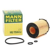 ราคา BENZ กรองเครื่อง ไส้กรองน้ำมันเครื่อง (Oil Filter) ยี่ห้อ MANN FILTER HU7044z เครื่อง M270 M274 รุ่น GLA W212 W205 CLA (16301438335)