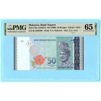 ราคา Malaysia,50 Ringgit 2009 - PMG 65 EPQ Gem Uncirculated (22965061374)