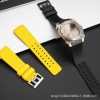 ราคา Royal Adapt to Hamilton Khaki Navy Deep Dive Creed H78585333ชุด สายนาฬิกายางกันน้ํา (42363293381)