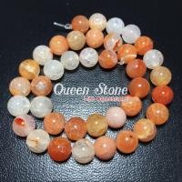 ราคา หินมงคล สีพิเศษ เกล็ดมังกรสีส้ม 10 มิล สีสวยมาก หินนำโชค หินมงคล หินสี กำไลหิน เครื่องประดับ *ขายส่ง* (29507436708)