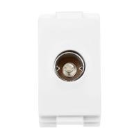 ราคา [พร้อมส่ง] HomeDoDee เต้ารับโทรทัศน์ 75 โอห์ม HACO TJ-W8201TV สีขาว เต้ารับสายไฟ เต้ารับ (11740736199)