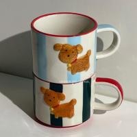 ราคา แก้วมัคลายน้องหมาพุดเดิ้ล | Poodle Mug | Oyster and Things. (27602709848)