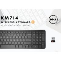 ราคา Mouse + Keyboard DELL Wiress KM714 เมาส์ คีย์บอร์ด ไร้สาย ราคาถูก สภาพดี ปุ่มนิ่ม (ของมือสอง) (7720864293)