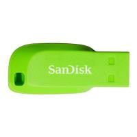 ราคา SANDISK FLASH DRIVE CRUZER BLADE 32GB GREEN USB 2.0 (SDCZ50C-032G-B35GE) (23426927680)