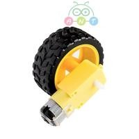 ราคา พร้อมส่ง-Motor Gear Box Ratio 1:48/1:120/1:220 and Tire Wheel (1494668385)