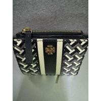 ราคา TORY BURCH แท้ กระเป๋าสตางค์แบบสั้น ขนาด 4*4 นิ้ว (28702991448)