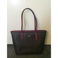 ราคา Coach Signature City Zip Tote #F36876 IMDGK (35893233)