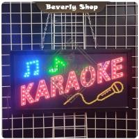 ราคา KARAOKE ขนาด 48 * 25 * 2 cm ป้ายไฟ LED ป้ายไฟตัวอักษร ป้ายไฟสำเร็จรูป ตกแต่งหน้าร้าน (25365452995)