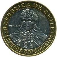 ราคา เหรียญ pesos 100 เหรียญสองสี 23.5 มม. ordina Chile 100 pesos เหรียญเส้นผ่านศูนย์กลาง 23.5 มม. เหรียญสองสี ภาพผลิตภัณฑ์ธรรมดา 7.19 s3 (41716722547)
