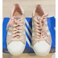 ราคา ADIDAS SUPERSTAR 80S W (มือสองสภาพดีมาก) สีชมพู รุ่นหายาก (1201626616)