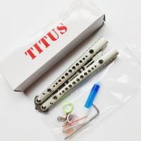 ราคา TITUS REP V2 หวีควง สำหรับการฝึกควง มีดบาลิซอง มีดควง มีดซ้อม มีดบาลิซองไม่คม มีดควงของเล่น ของเล่นบาลิซอง มีดพับ ไม่คม (25756399498)