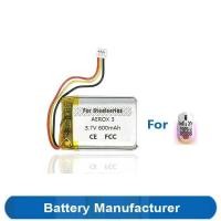 ราคา 502436 แบตเตอรี่ 600mAh สำหรับเมาส์เกมมิ่งไร้สาย Steelseries Aerox 3 (40661821619)