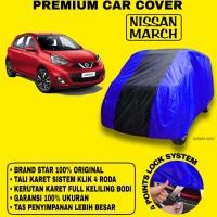 ราคา ฝาครอบตัวถัง NISSAN MARCH BLUE BLACK Nissan March ฝาครอบตัวถังรถยนต์พรีเมี่ยมกันน้ํา (42671566992)