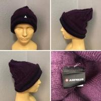 ราคา Airwalk beanie hat หมวกไหมพรมสีม่วง ไซส์ผู้ใหญ่ (24412697060)