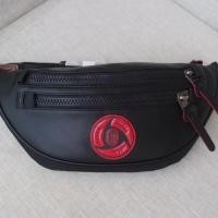 ราคา ของแท้100% Original COACH 84707 ผู้ชายเอวกระเป๋า Naruto สไตล์ผู้ชายกระเป๋าผู้ชาย messenger กระเป๋า (13876585235)