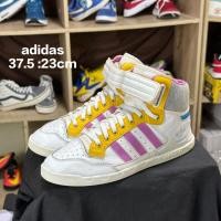 ราคา อาดิดาส(adidas)รองเท้าเด็กมือ2 เบอร์37.5ยาว 23.0ซม. หุ้มข้อสีขาว (22270605630)