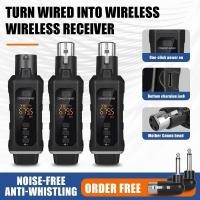 ราคา การแปลงแบบมีสายแบบไดนามิกไมโครโฟนไร้สายตัวรับส่งสัญญาณเครื่องดนตรีเครื่องเป่าผมแบบใช้มือถือกีตาร์ขยายระเบิด 48โวลต์ (44011962545)