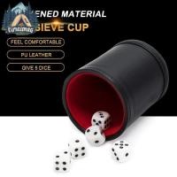 ราคา ถ้วยลูกเต๋าหนัง PU พร้อมลูกเต๋า สําหรับงานปาร์ตี้ (24773577524)