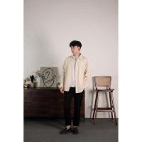 ราคา KEMEJA HAIBRO - เสื้อเชิ้ตโอเวอร์ไซส์แขนยาวผ้าลินิน สีเทา (40819474818)