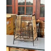 ราคา กรงนก 15 ซี่ ผ่าวาน ไม้ขาวดำ บังยัน (26238491830)