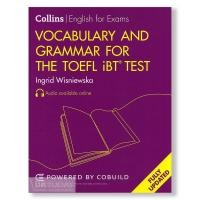 ราคา DKTODAY หนังสือ COLLINS ENG.FOR EXAM VOCABULARY & GRAMMAR FOR THE TOEFL IBT TEST(2ED) (23575426580)