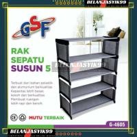 ราคา GSF G-4605 SHOE RACK / GSF 4605 5-TIER SHOE RACK / 5-TIER SHOE RACK / 5-TIER SHOE RACK / รองเท้าแตะ / แร็ครองเท้าแบบพกพา / แร็คอเนกประสงค์ RACK / GSF SHOE RACK / แร็คอเนกประสงค์แบบพกพา (42205704612)