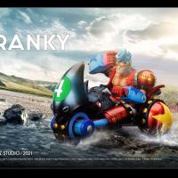 ราคา YZ Studio - One Piece Franky And Black Rhino FR-U IV แฟรงกี้ขี่มอไซ (28981138582)