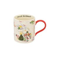 ราคา Cath Kidston Rosie Fine China Mug Shine On Ivory (23013474500)