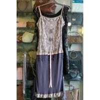 ราคา เดรสปักเลื่อมทั้งตัว ปักมุกและปักเลื่อม (7770391436)