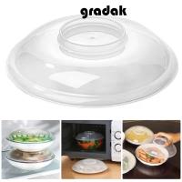 ราคา ผู้สําเร็จการศึกษา 1ชิ้นไมโครเวฟสาดน้ําปก,ที่มีหลุมทนอุณหภูมิสูงไมโครเวฟความร้อนฝา,ชามสดฝาป้องกันน้ํามันเก็บรักษาความร้อนสาดฝาครอบจาน (43774195825)