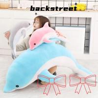ราคา Backstreet หมอนตุ๊กตาปลาโลมา ผ้าฝ้าย PP นิ่ม 30 ซม. 50 ซม. สีฟ้า สีชมพู สีเทา (25005311634)