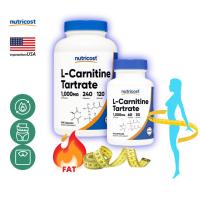 ราคา นูทรีคอสท์ แอล-คาร์นิทีน 1000 mg/s แคปซูล, Nutricost L-Carnitine /กินร่วมกับ แอปเปิ้ลไซเดอร์ บีซีเอเอ ซีแอลเอ ครีเอติ... (5311853627)