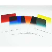 ราคา C 100*150Mm Gradual Blue/Orange/Red/Yellow/Green/Sunset/Coffee/Purple Nd2/4/8 Gray Square Filter Fo (40571420853)