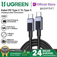 ราคา UGREEN PD Type C ถึง Type C สายเคเบิลข้อมูลชาร์จเร็ว 100w 5A Nylon Series (28192198915)